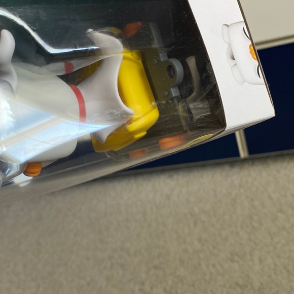 Zero in Duck Cart Nightmare Before Christmas Glow in the Dark Funko Pop - Picture 3 of 12